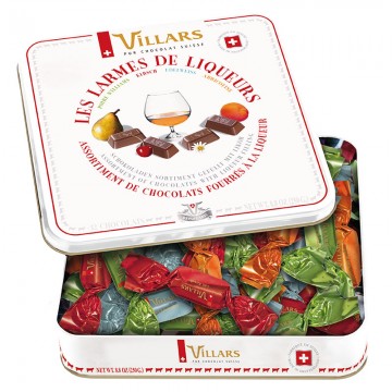 Coffret Cadeau de Bonbons de Chocolat Suisse 250 g - Villars