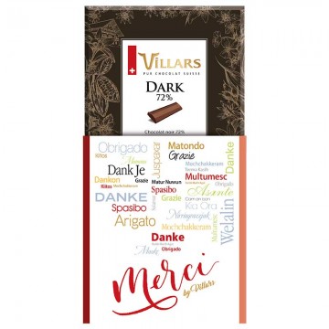 Mini Chocolate Bar Dark 72%...