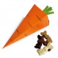 Orange carrot cone with...
