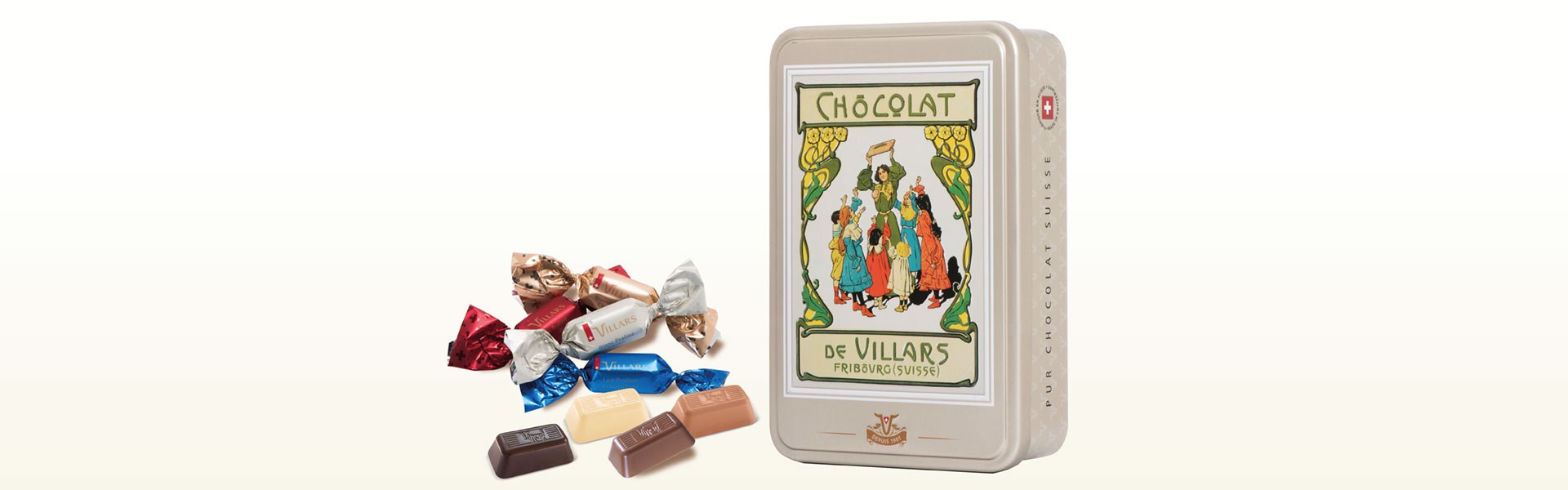chocolat villars boite collector maitresse